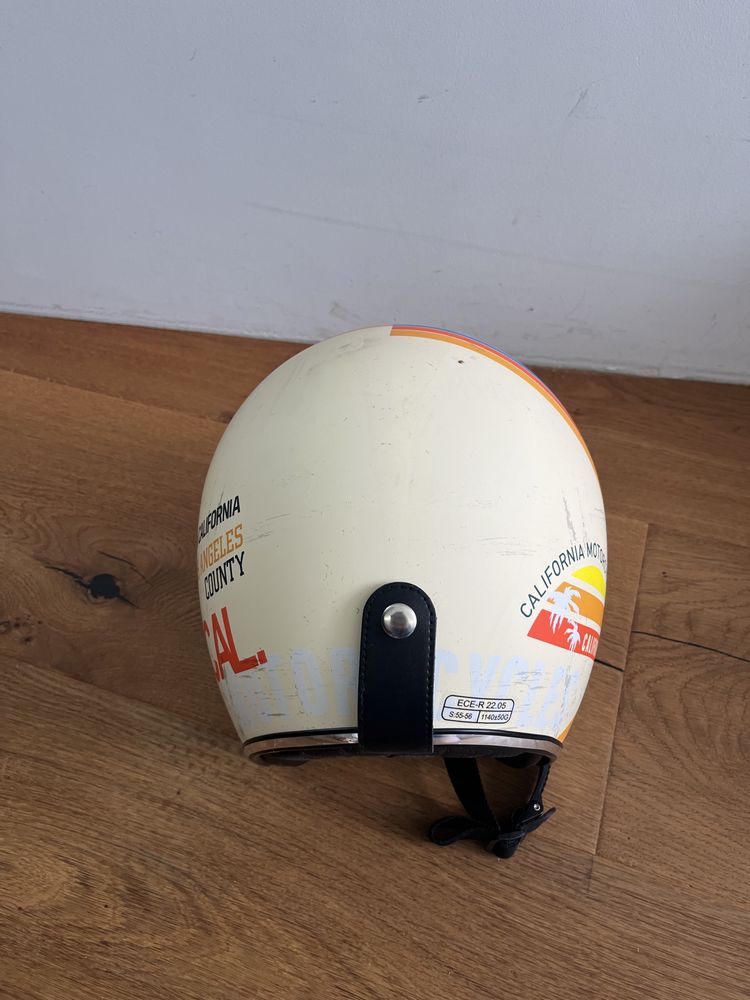 Capacete de mota jet