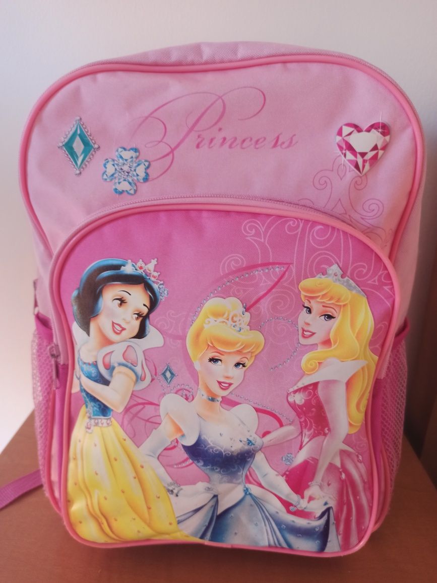 Mochila escolar  princesas