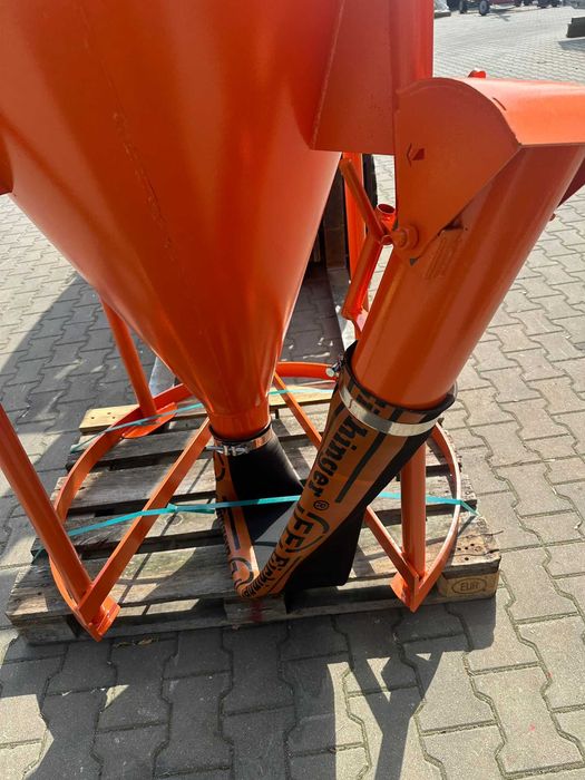 Zbiornik pojemnik dźwigowy 750L Eichinger 1017 rękaw zamykacz do btonu