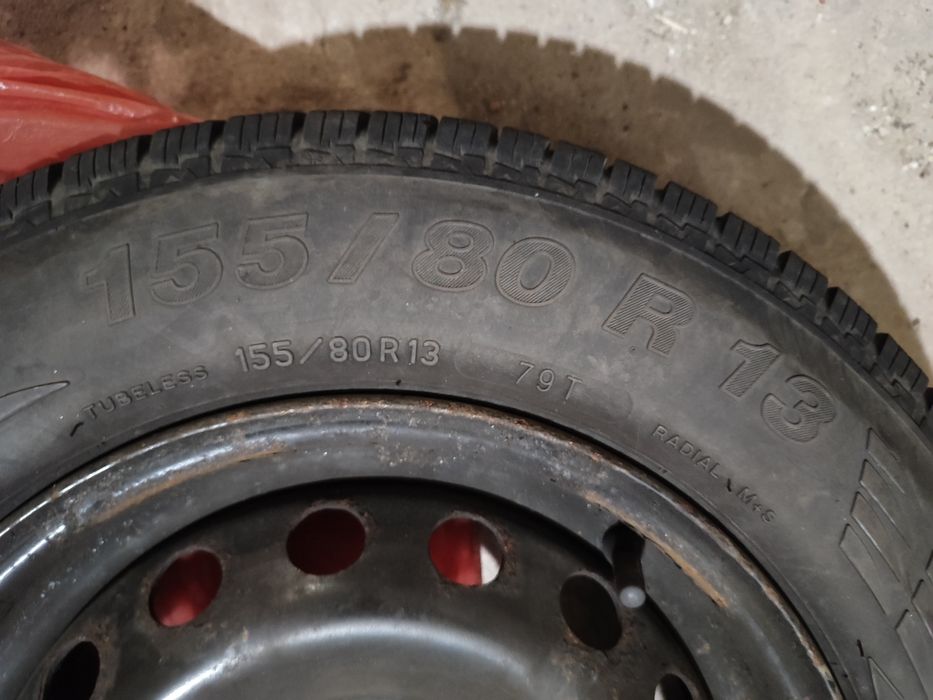 Komplet Opon zimowych na felgach stalowych