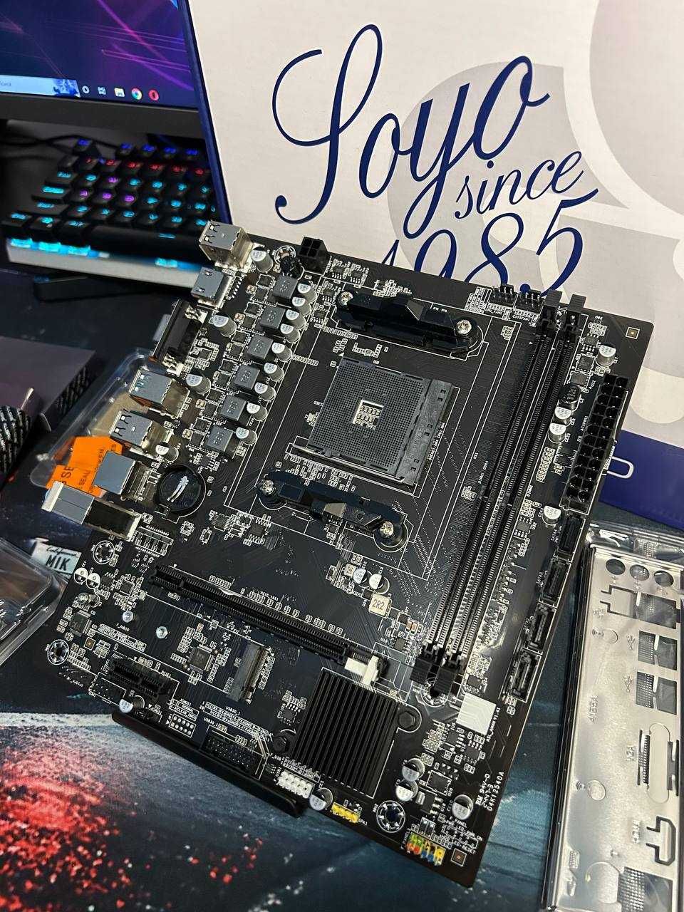 Плата AM4 + AMD Ryzen 5 5600 + Озу DDR4 16Gb Новий Комплект !