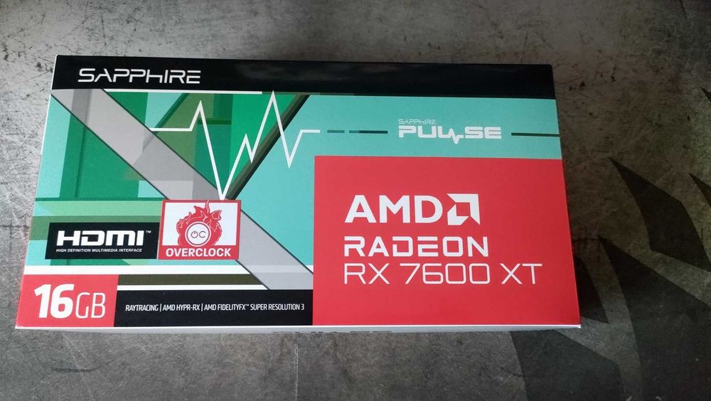 Placa Gráfica AMD 7600XT 16GB