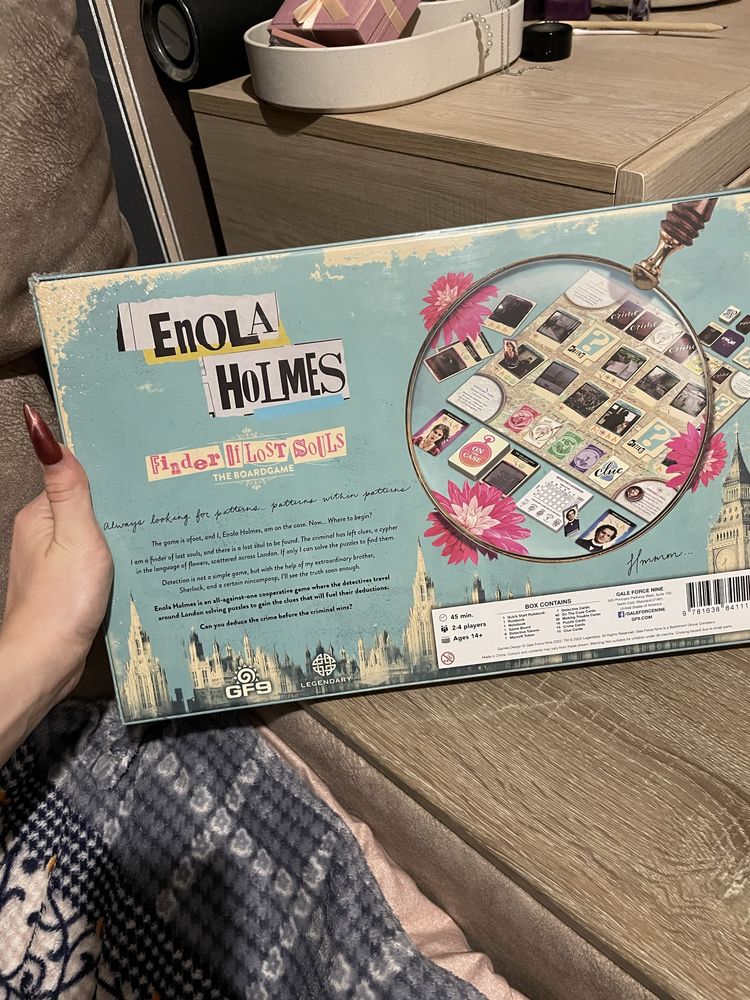 Enola Holmes (Finder of lost souls) Board game