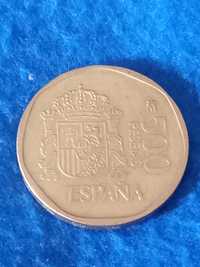 Moeda de 500 pesetas 1987