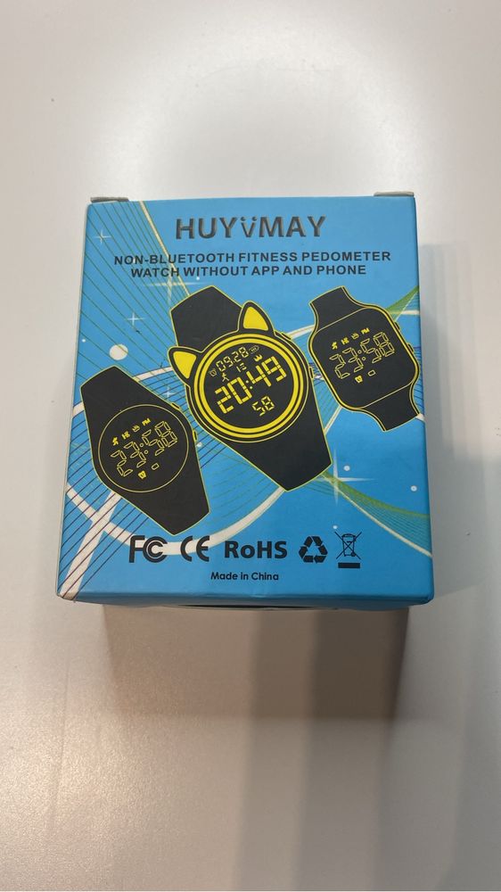 HUYVMAY Fitness Tracker Zegarek z Krokomierzem