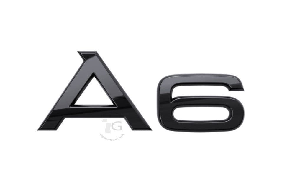 Letras Emblema Símbolo Traseiro Mala AUDI A3 A4 A5 A6 A7 Q3 Q5 Q7