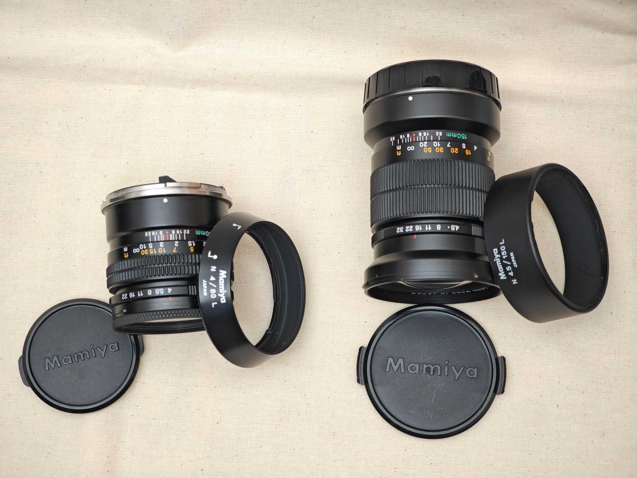 Mamiya 7 + objectivas 80 e 150
