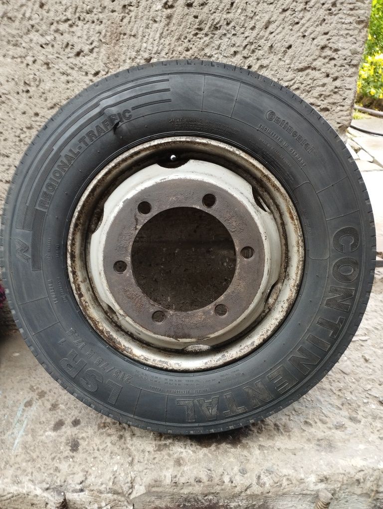 Запаска continental 215/75 r 17,5