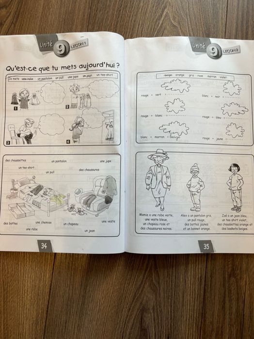 Alex et Zoé Cahier D’activités 1