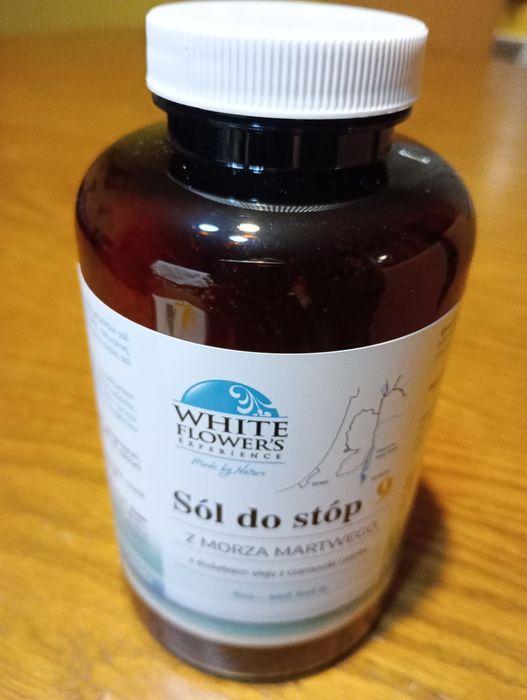 Sól do stóp z morza martwego 500g