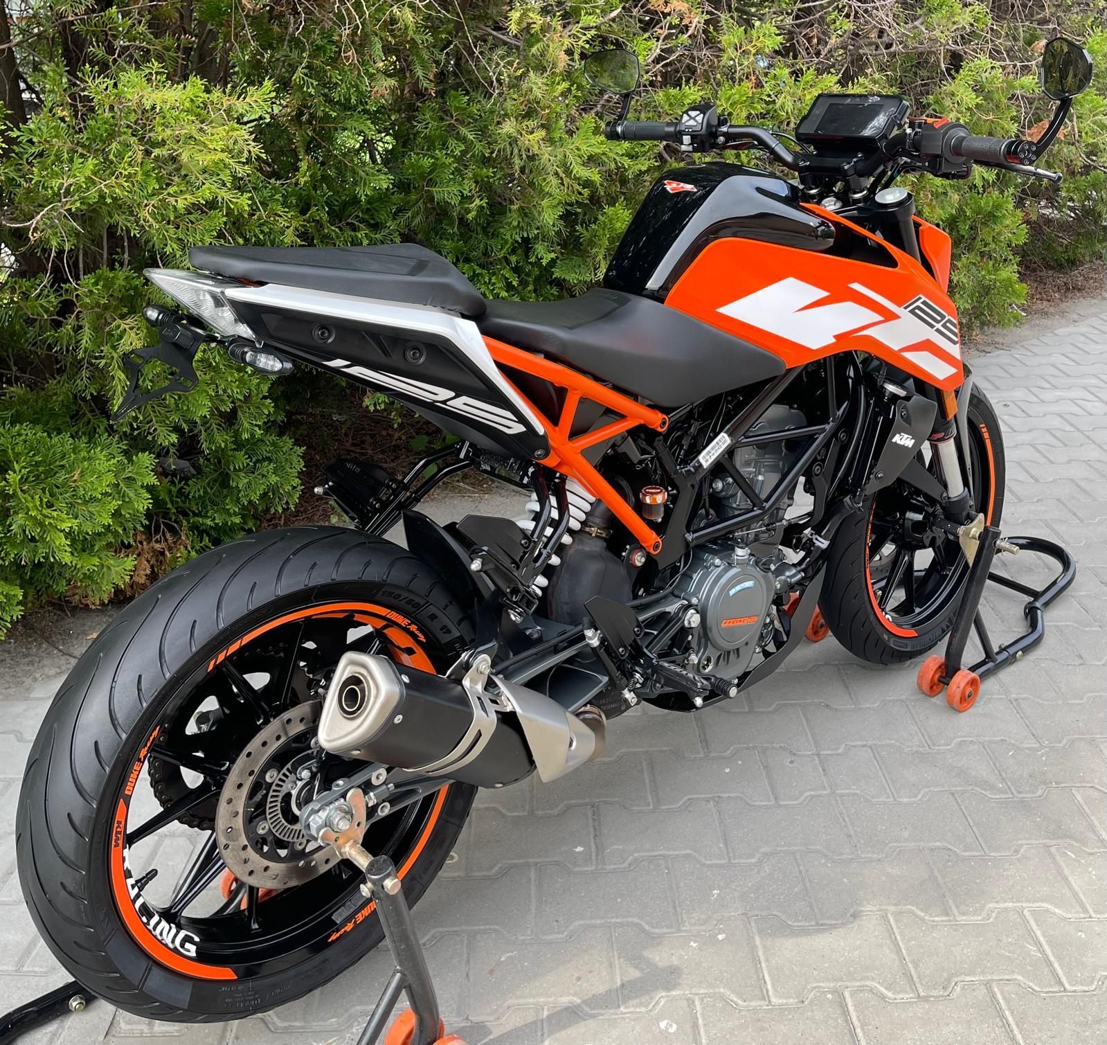 KTM Duke 125 ABS 13.000km Mega Utrzymany 2020r LED Oryginał kat.B A1