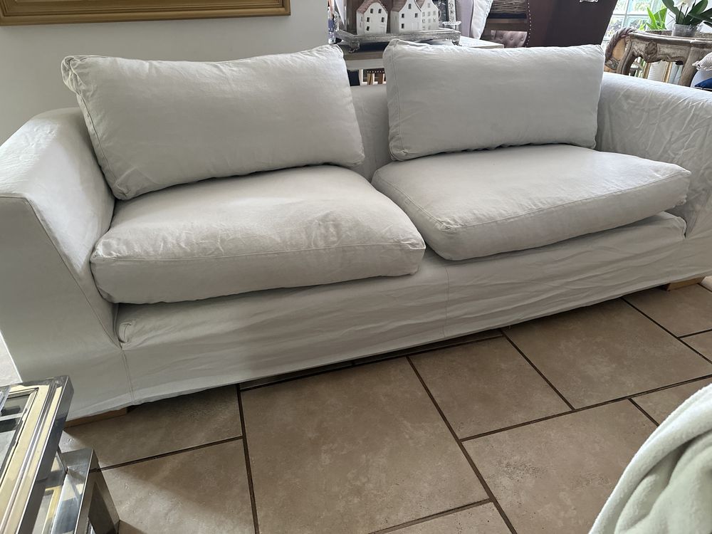 Sofa 3 osobowa wypelnienie pierzem Lux