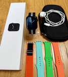 Apple Watch Series 5 44mm Stainless Steel 100% baterii ideał