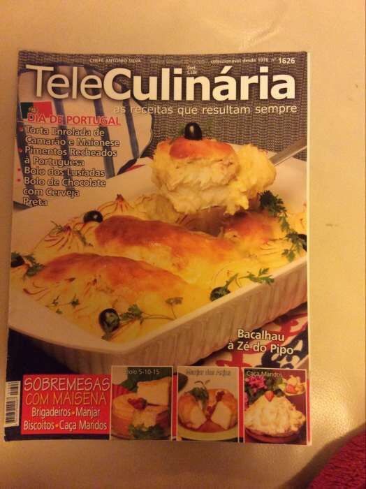 3 revistas de culinária