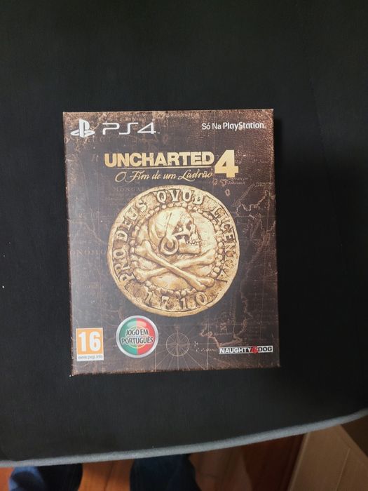 Uncharted 4 edição colecionador