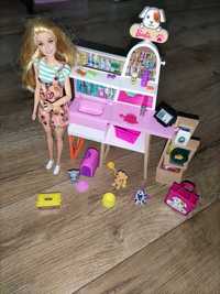 Barbie weterynarz lalka akcesoria