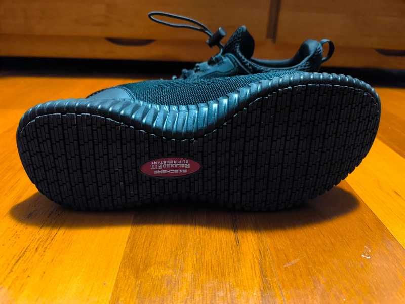 Sapatilhas pretas da Skechers