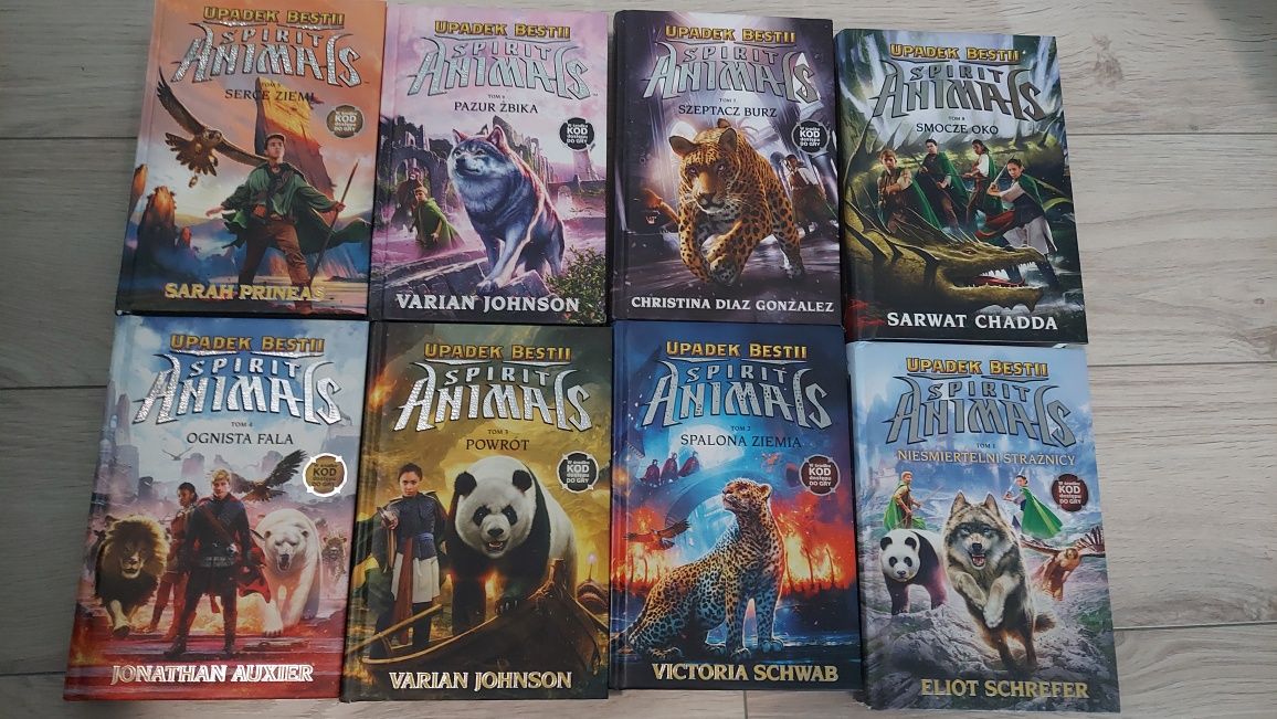 Spirit Animals Upadek Bestii tomy 1-4