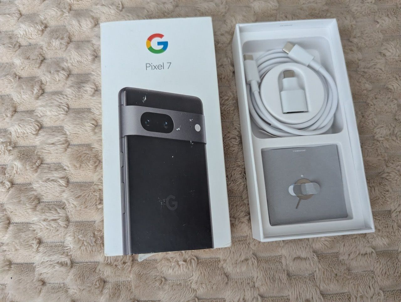 Смартфон Google Pixel 7 на 128Gb, Obsidian (Чорний), Neverlock