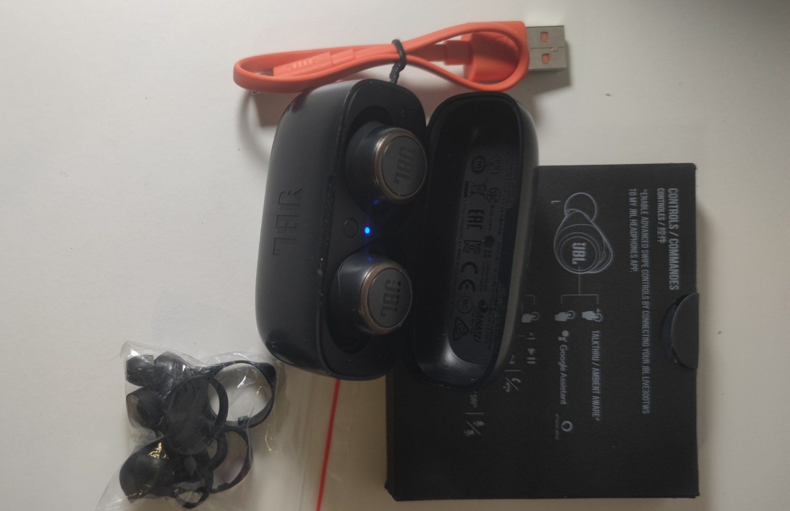 Навушники TWS JBL Live 300 TWS Black УЦІНКА