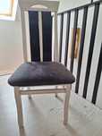 Krzesła x6szt plus stół owalny ok 130x85cm, rozkładany NIE WYSYŁAM.