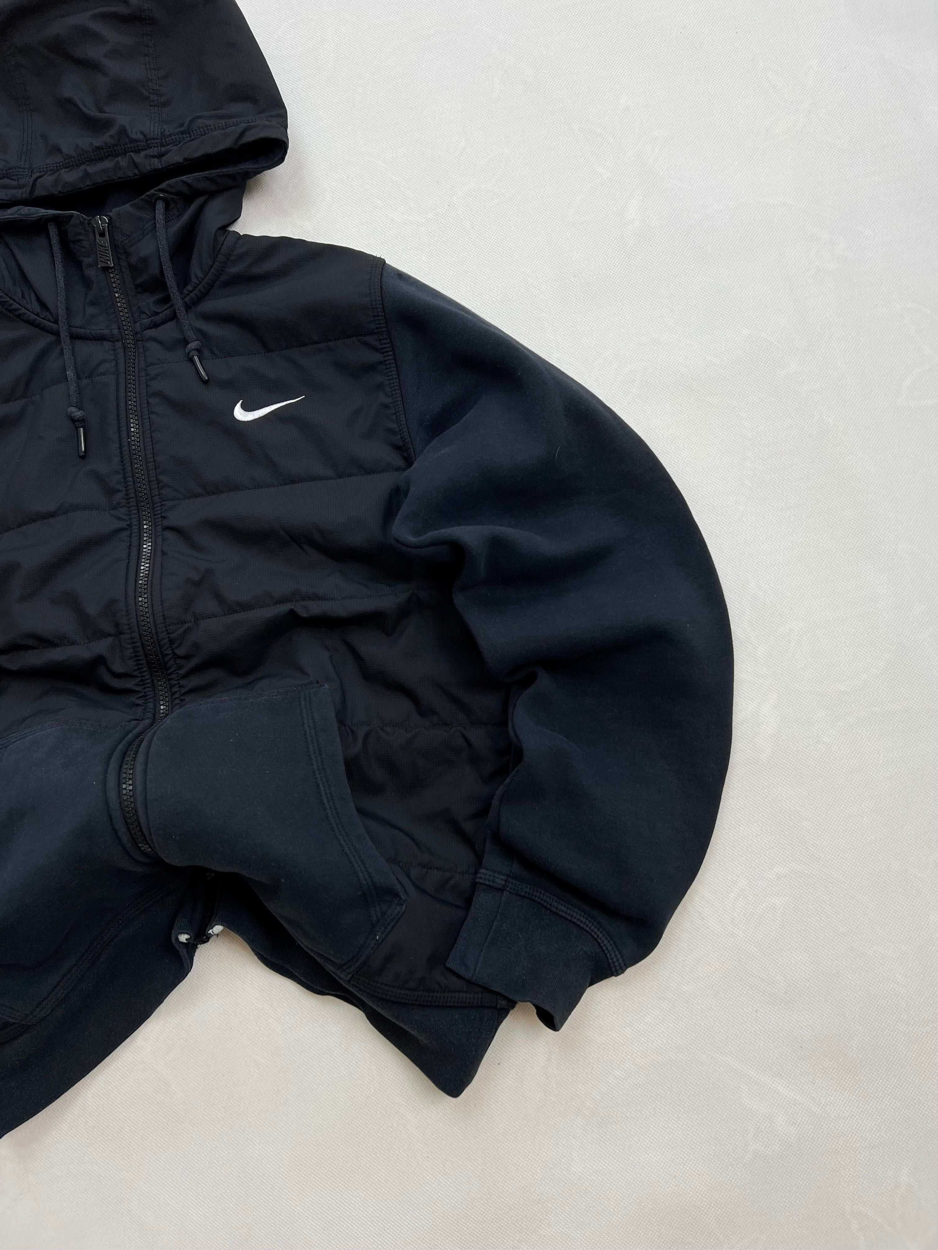 Bluza Nike small logo zipped black