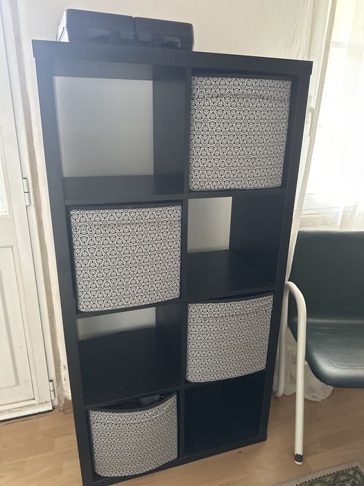 Movel de cubos Ikea com ou sem cubos decorativos e deitado ou em pe