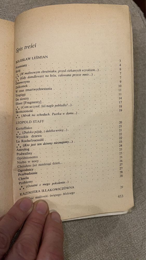 poezja nazzego eieku antologia po 1918
