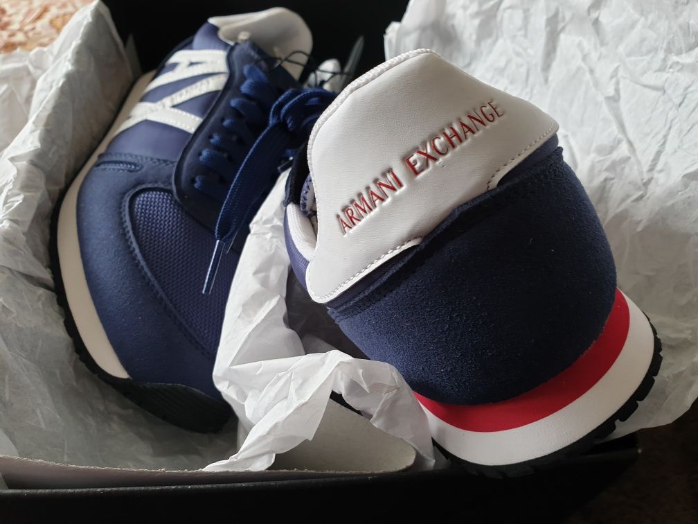 Armani Exchange buty i czapka
