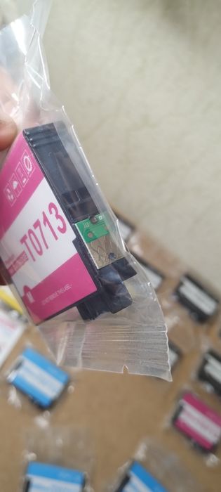 Комплект 15шт Картридж чорнильний T0711-T0714