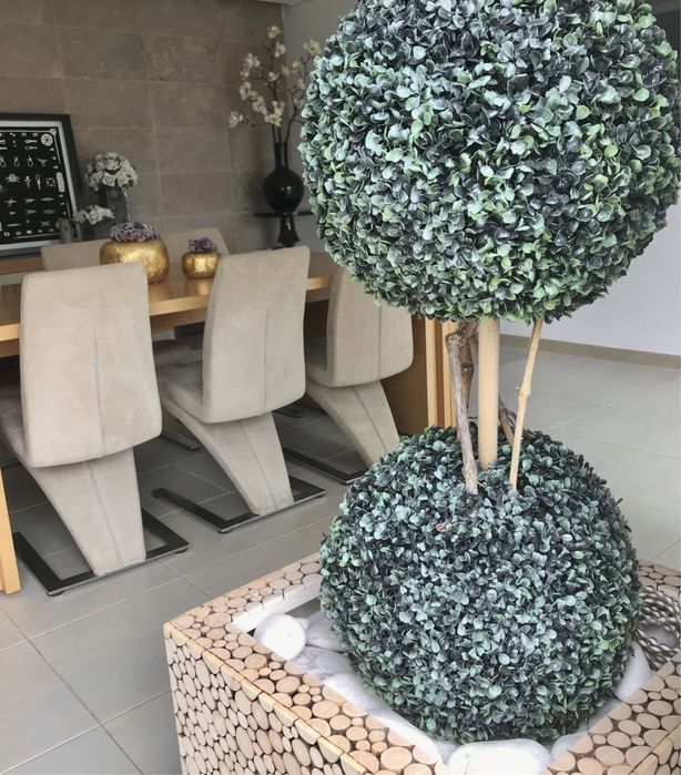 Bola / planta busto artificial