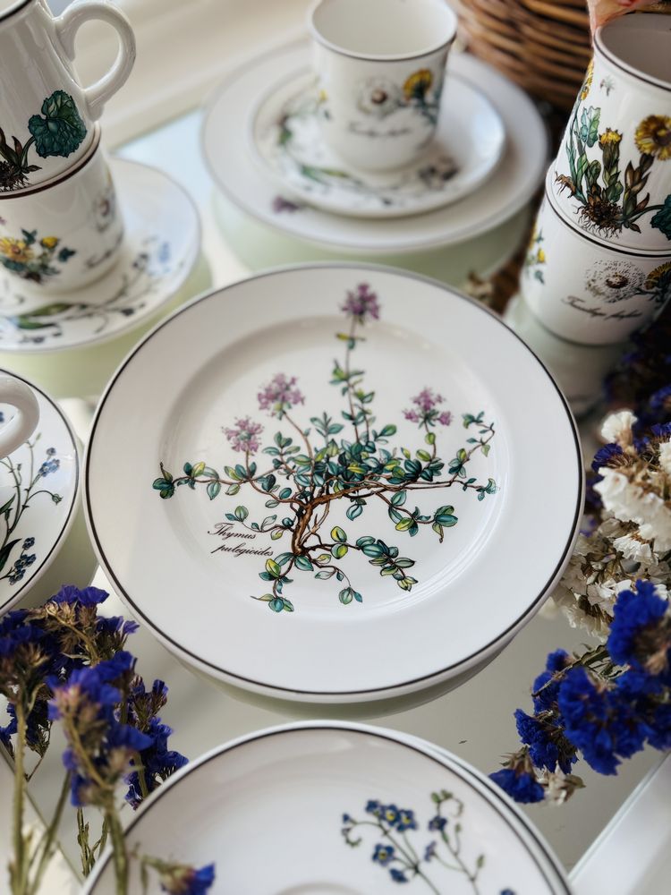 Botanica Villeroy&Boch trio filiżanka serwis komplet