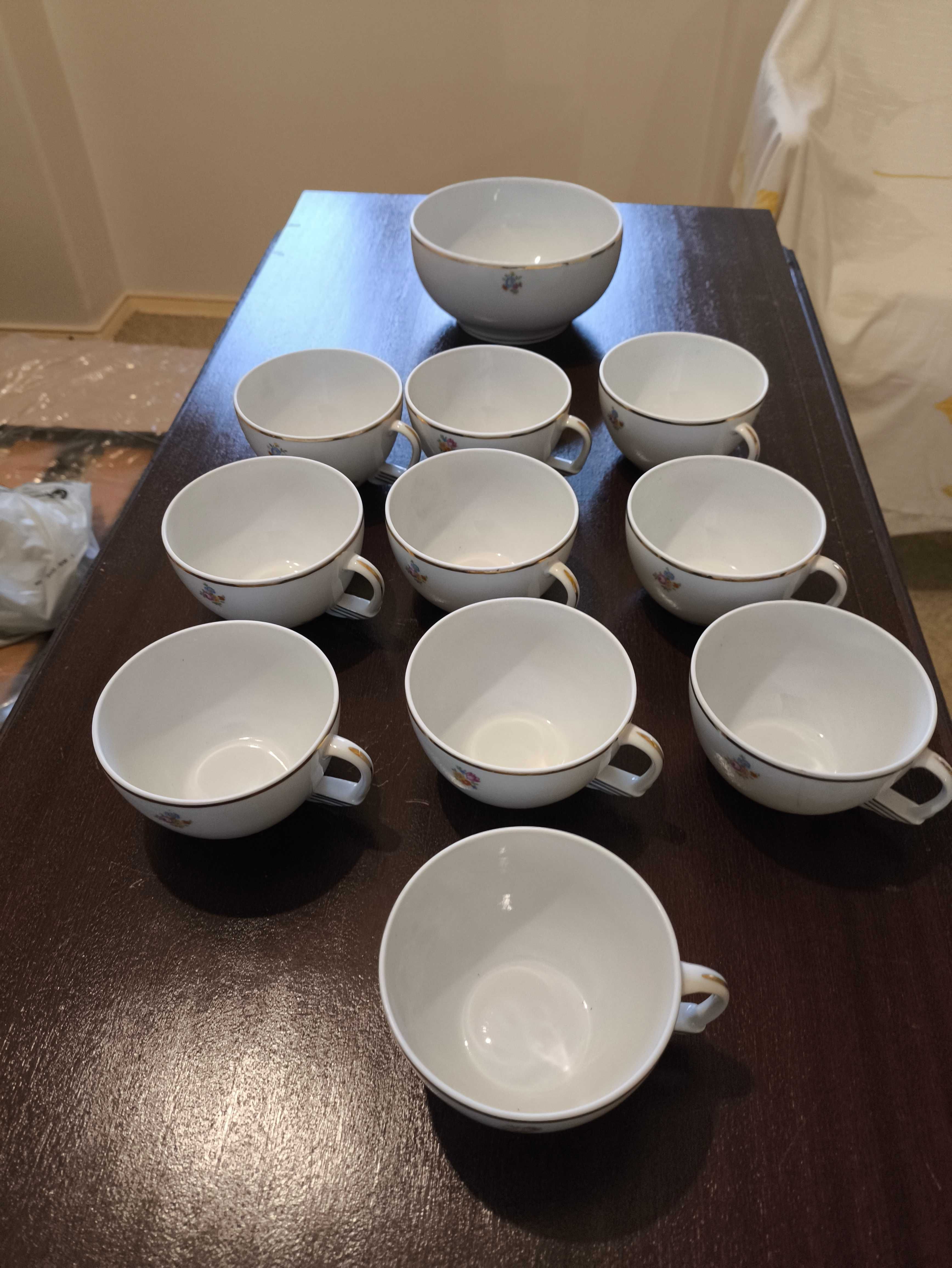 Serviço Chá Porcelana Fabrica Coimbra