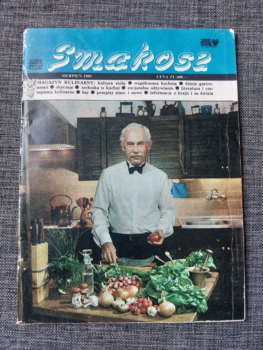Smakosz - Przekrój - Sierpień 1989 - PRL