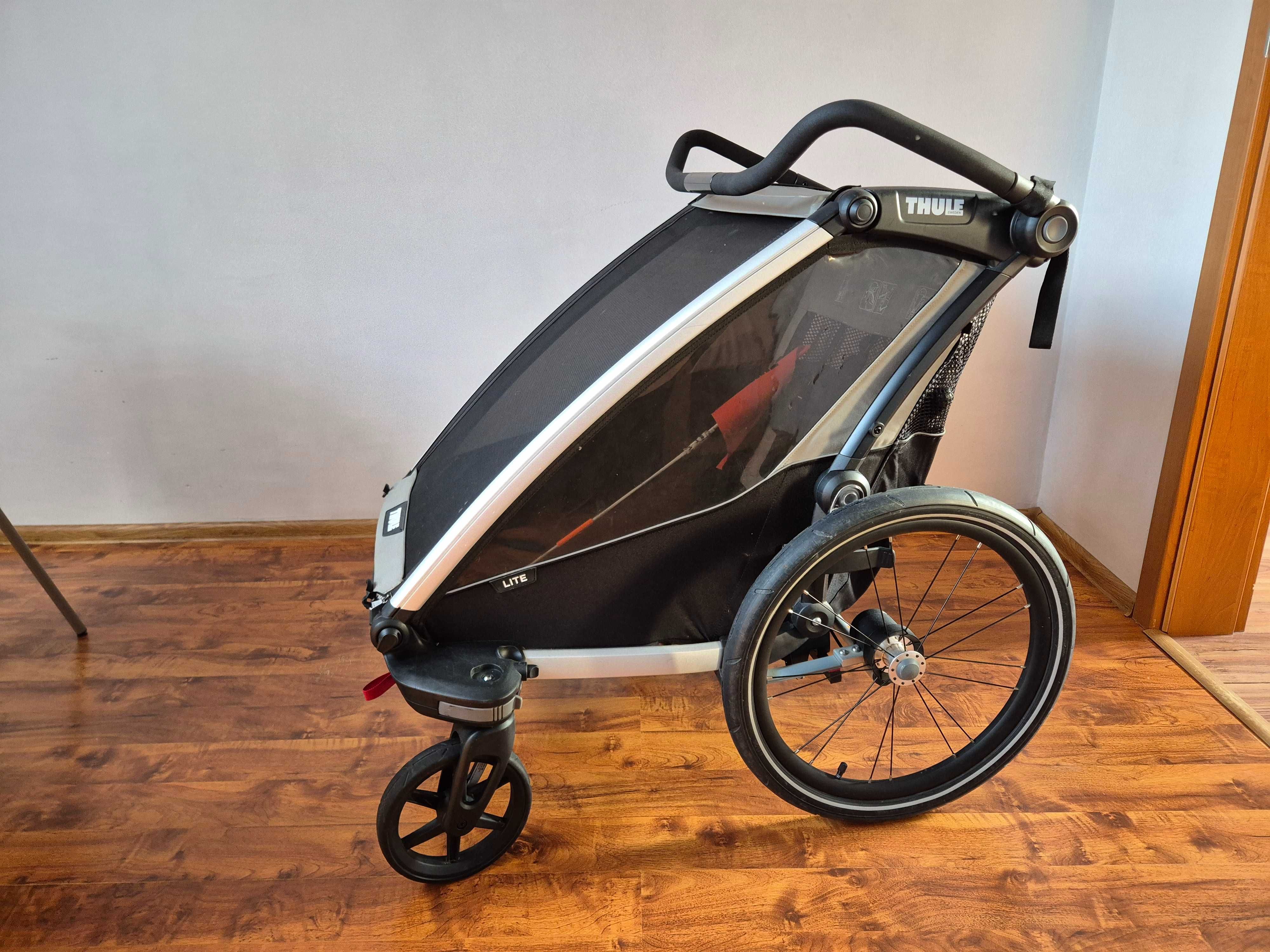 Przyczepka 2 osobowa THULE CHARIOT LITE 2 w BDB Stanie - 2,5 roku