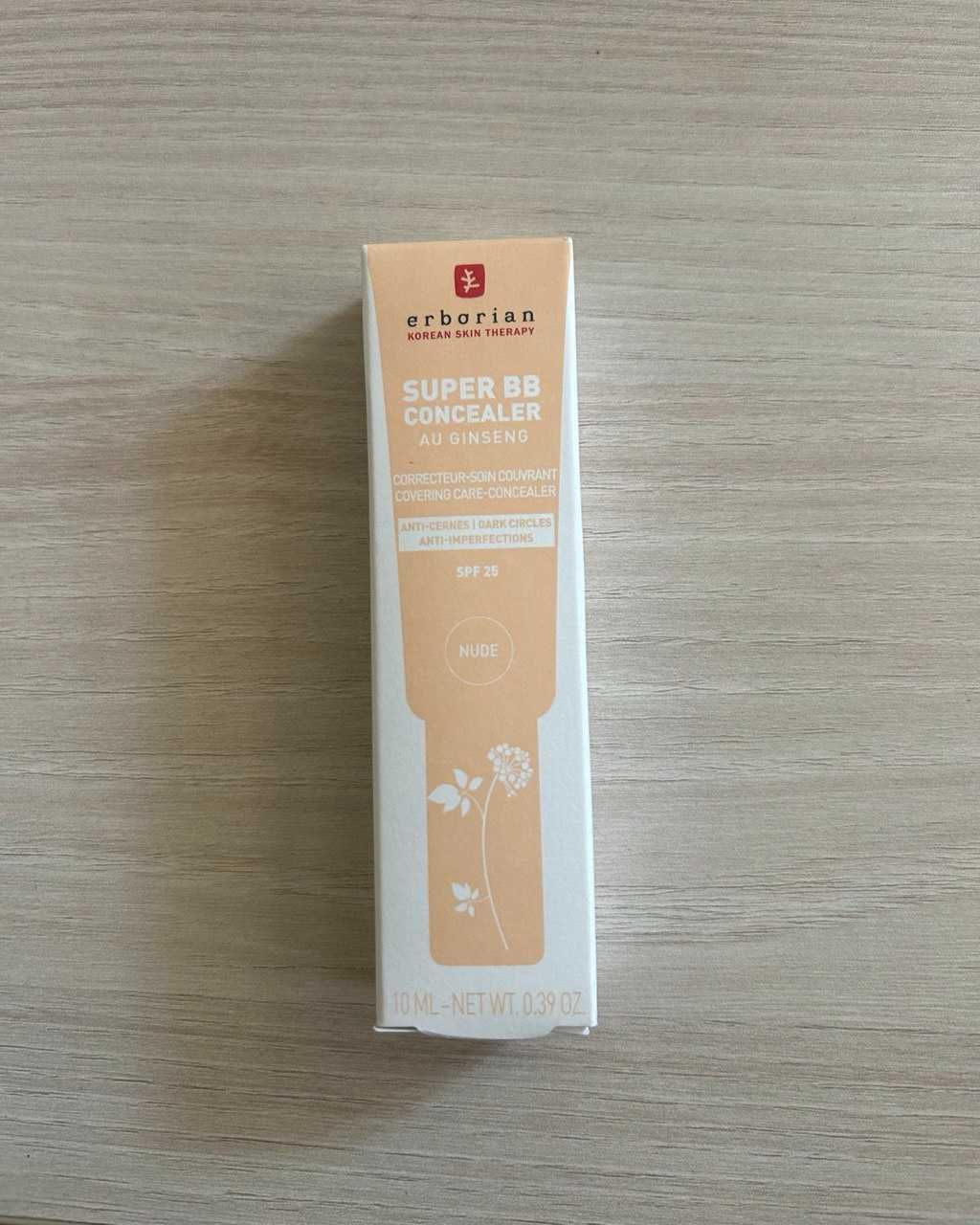 Erborian super bb concealer консилер nude нюд 10 мл