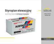 Styropian Austrotherm EPS 040 FASSADA - 3cm, 5cm, 10cm, 15cm, 20cm
