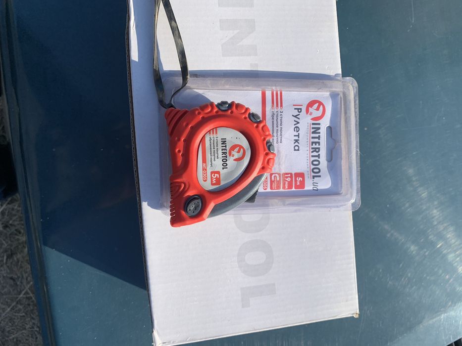 Рулетка intertool 5м