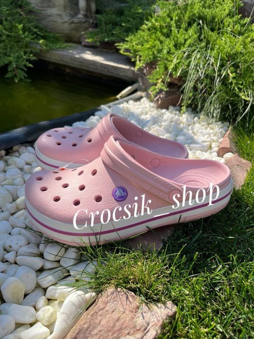 Жіночі крокси сабо в кольорах crocs Crocband