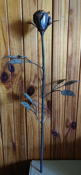 Роза кованная ручная работа