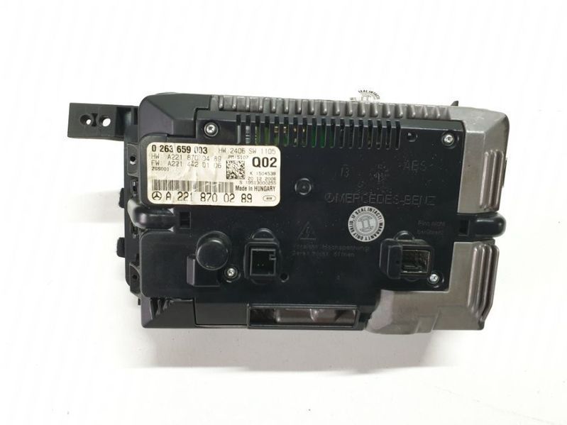 ДИСПЛЕЙ LCD МОНИТОР A 221 870 02 89 Mercedes W221 S-Class