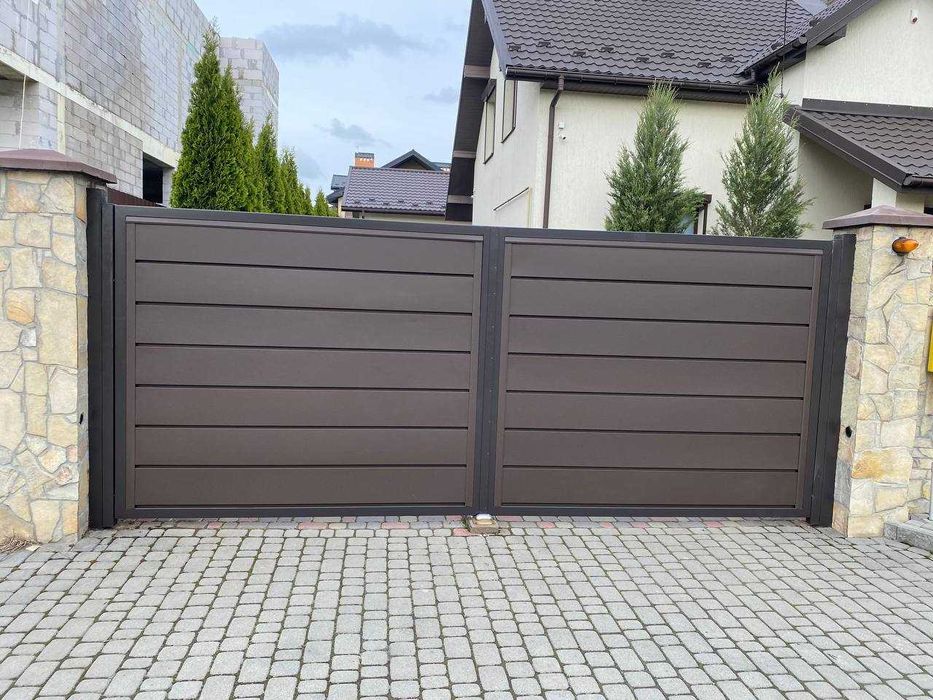 Виготовлення та монтаж РОЗПАШНИХ ВОРІТ будь-якого типу — Львів та обл