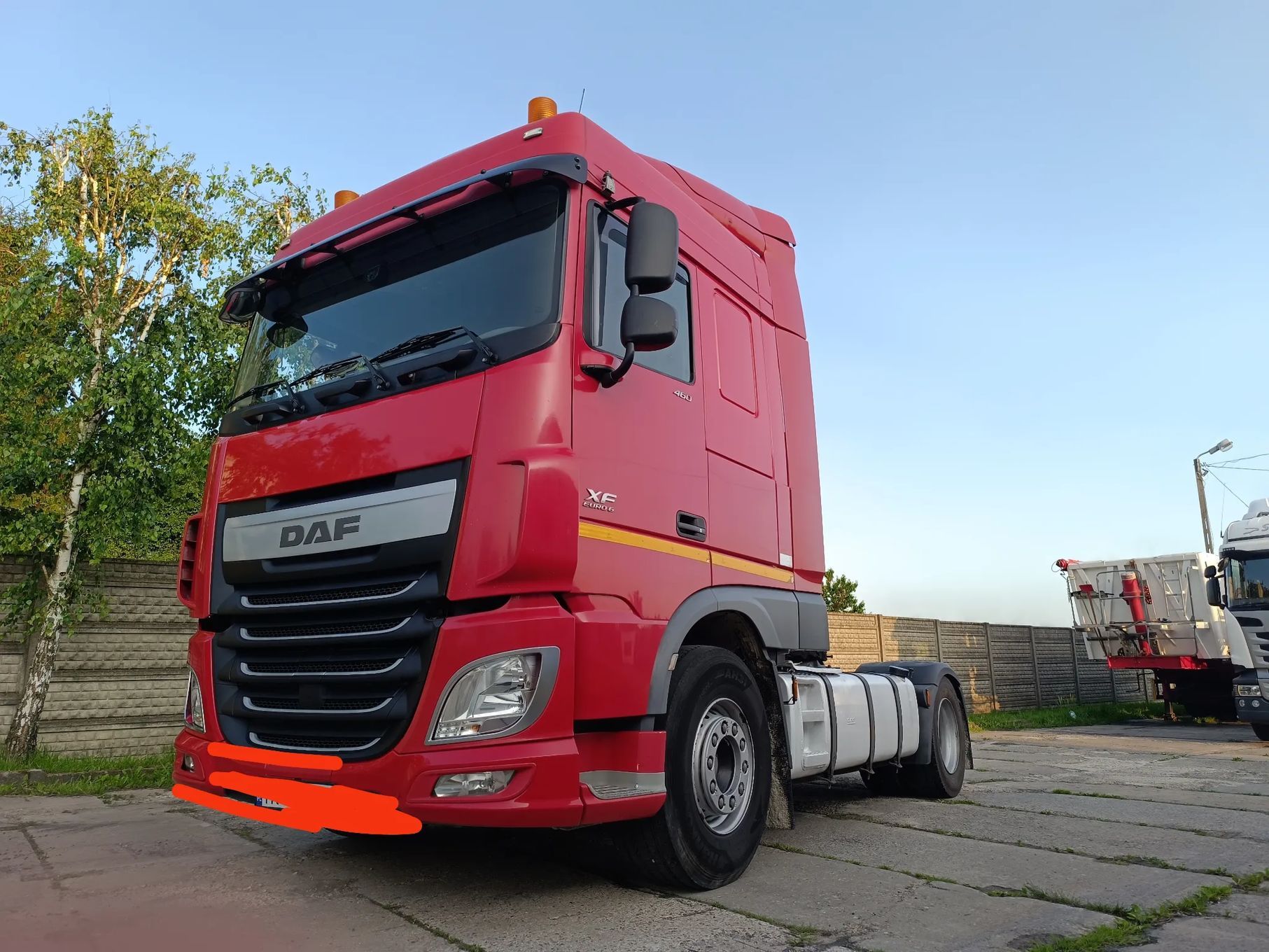 DAF Xf 106  Daf xf 106 z hydraulika