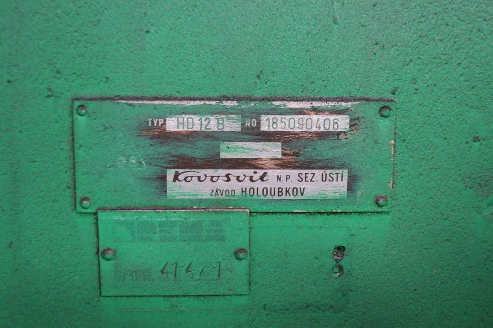 Strugarka wzdluzna bramowa TOS HD 12B