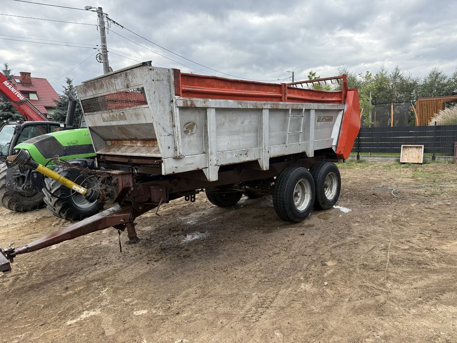 Rozrzutnik Leboulch 10t tandem sprowadzony sodimac, samson, corne