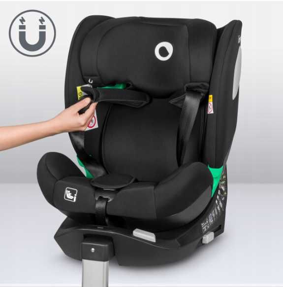 FOTELIK SAMOCHODOWY Obrotowy Przód Tył BRAAM ISOFIX 0-36kg do150cm 12l