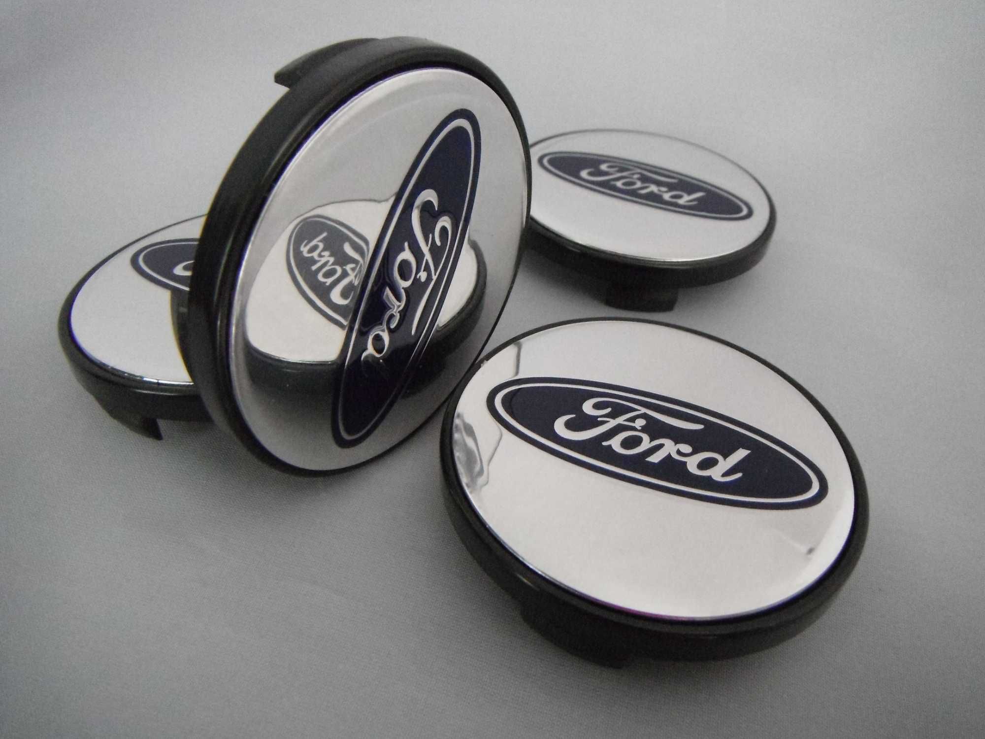 4 centros para jante, kit completo pronto a aplicar FORD