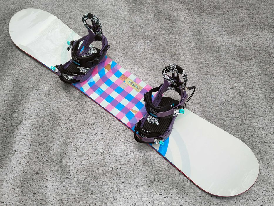 Piękny, niemal nowy BURTON FATHER 149 cm z wiązaniami K2 ! BDB stan!