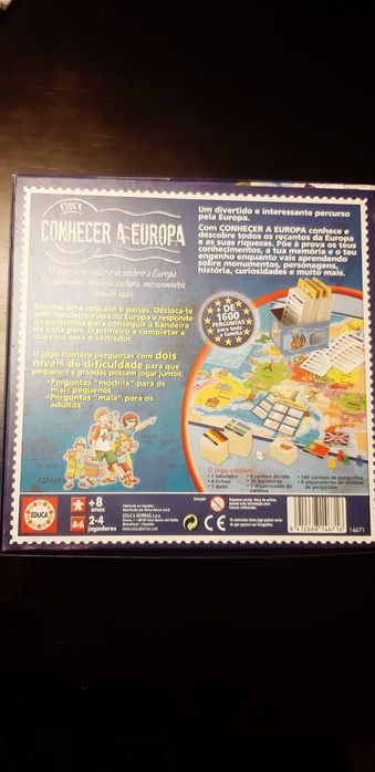 Jogo didatici conhecer a europa