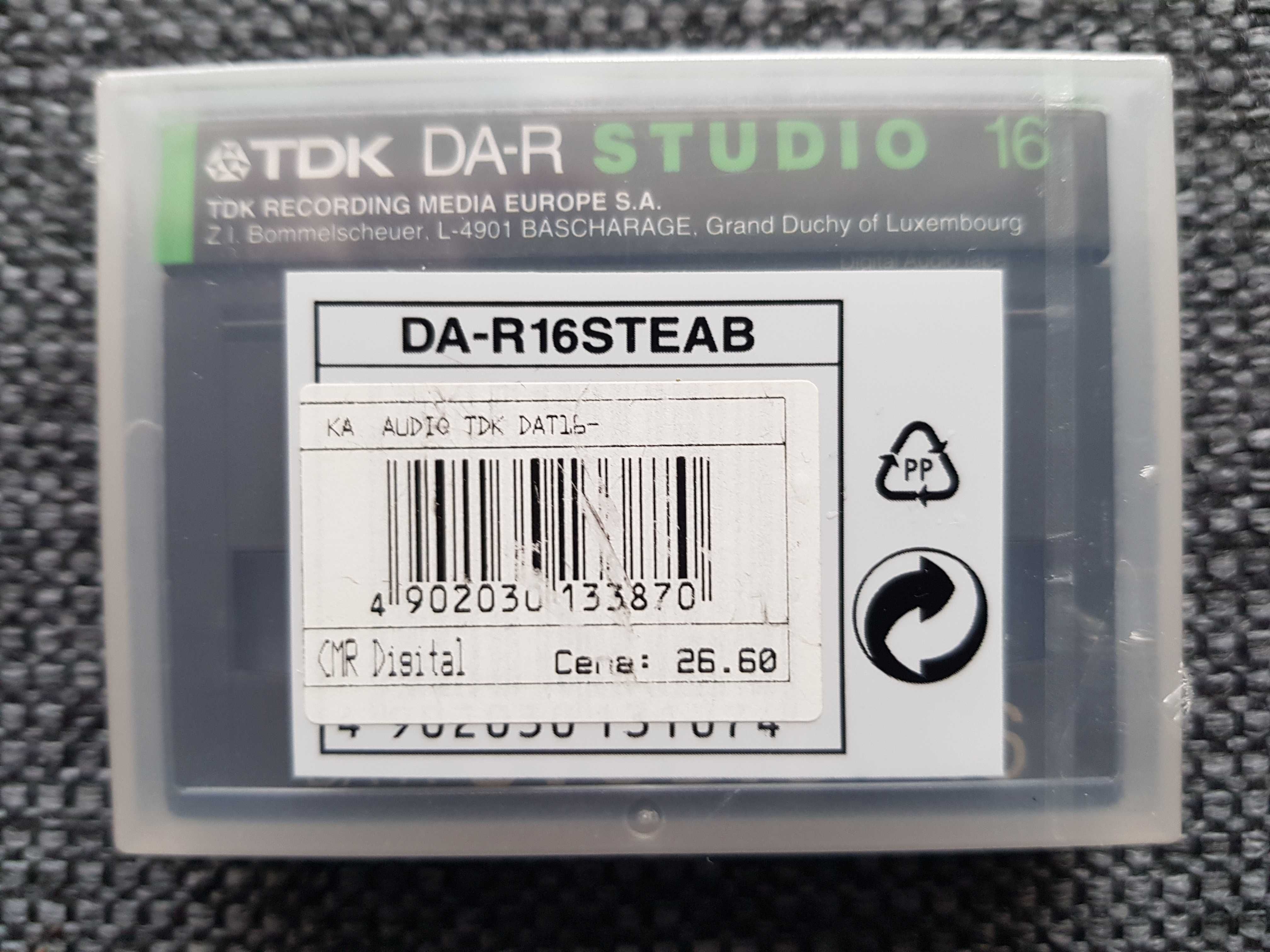 Kaseta DAT TDK 16 minut